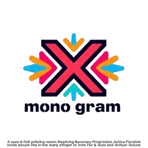 X mono gram logo